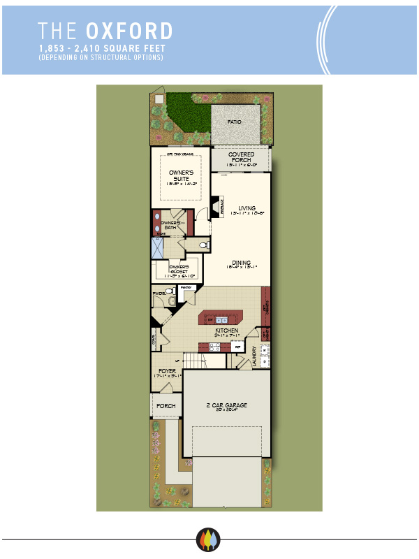 NewStyleCommunities Model Oxford Floorplan Thumbnail